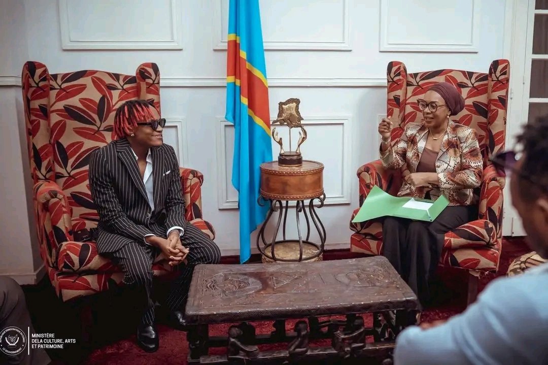 Innoss B Rencontre la Ministre de la Culture en Vue de Son Concert