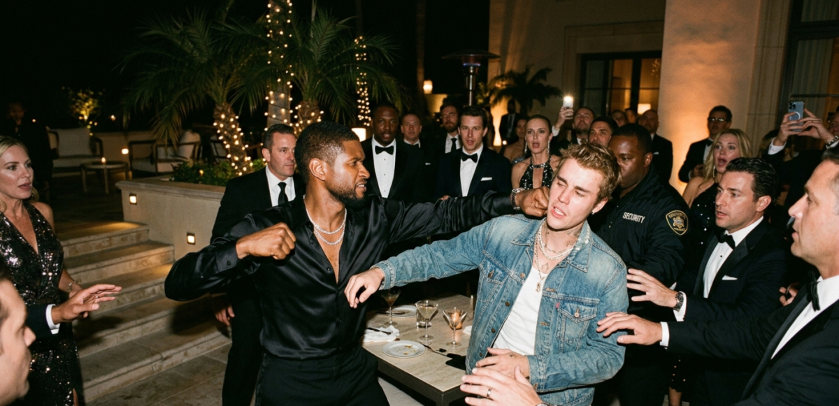SCANDALE AUX OSCARS : Usher et Justin Bieber en viennent aux mains !