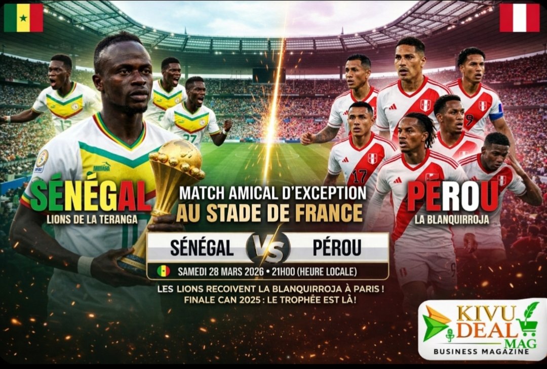 Sénégal : Les Lions Rois du Stade de France !