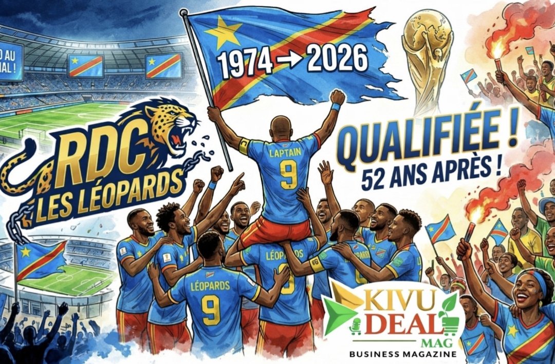 HISTORIQUE : Les Léopards brisent la malédiction ! 52 ans après, la RDC retrouve le toit du monde !  ​UN SÉISME DE JOIE NATIONALE.