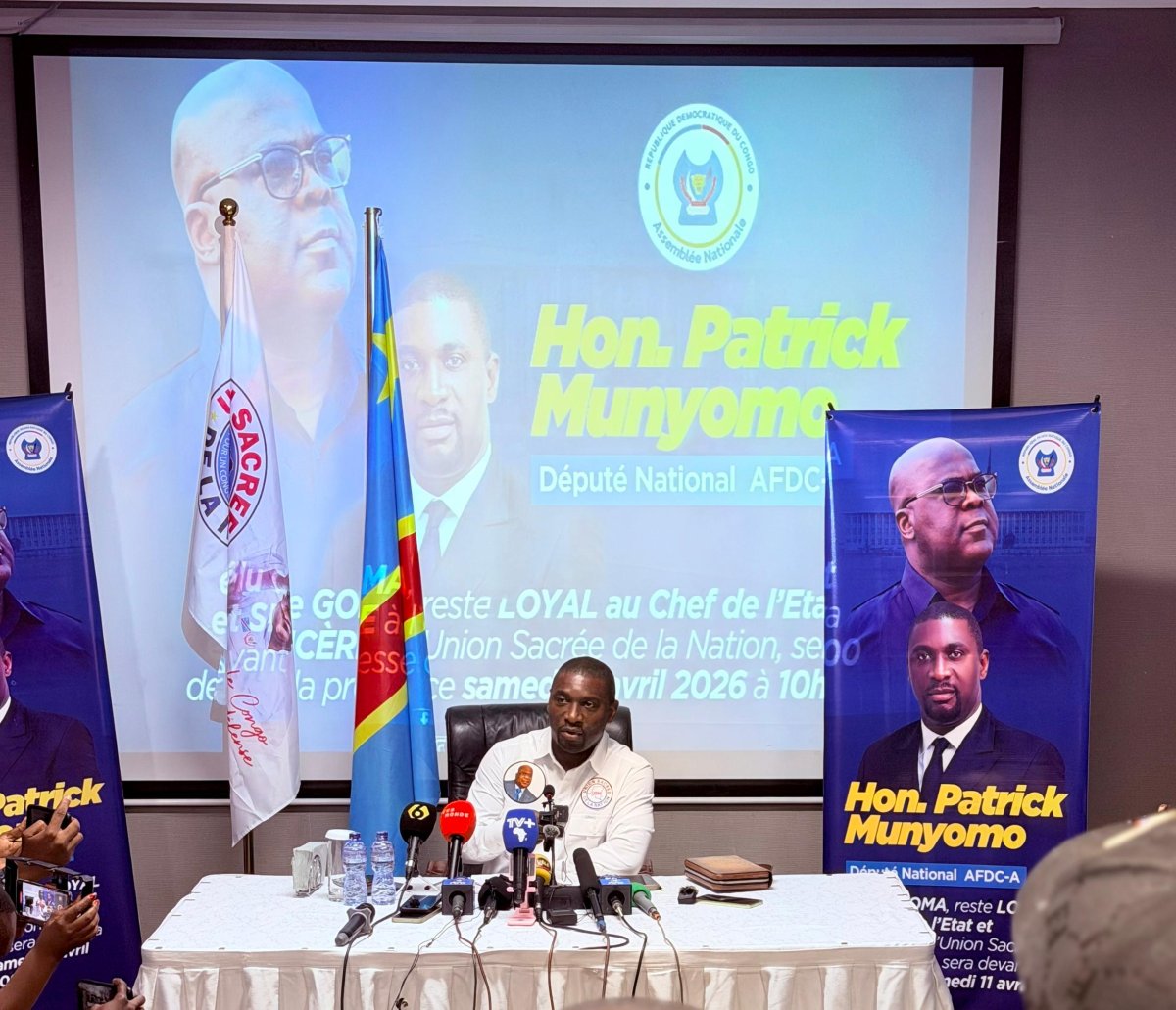 Paix à l'Est : « Ce n'est plus qu'une question de temps », martèle Patrick Munyomo au nom de Félix Tshisekedi