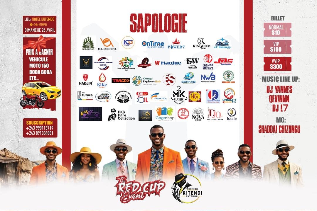 "Religion Kitendi" à l’Hôtel Butembo : La Sape à l’honneur pour le 10ᵉ anniversaire de Papa Wemba