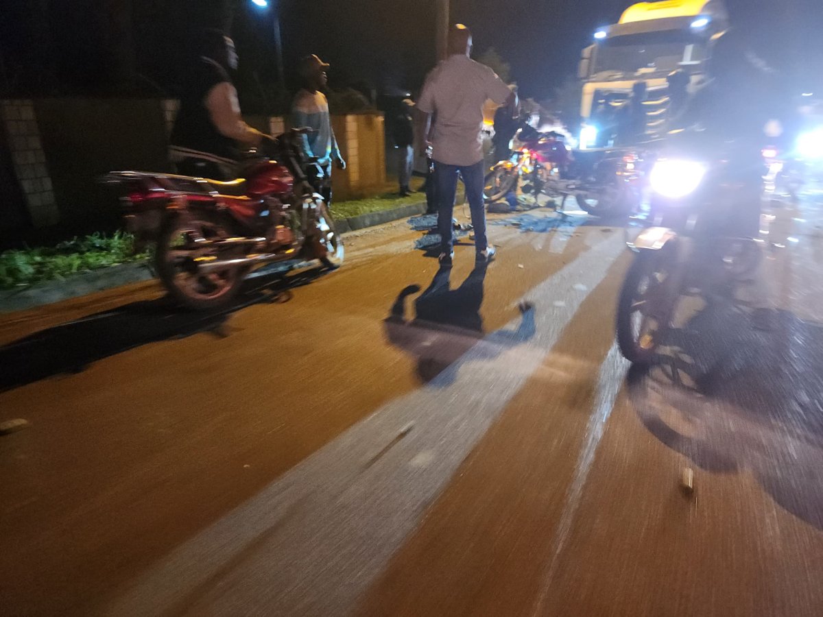 18:46 FLASH INFO : Un accident de circulation vient d'être signalé à Boikene