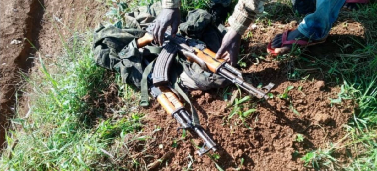 Lubero : abandonnées par des inconnus, deux armes à feu découvertes à Vusamba