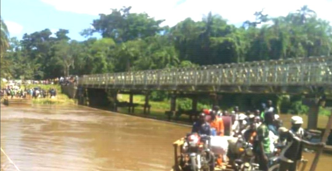 Kasindi : surprise désagréablement par la crue de la rivière Lubiriha, une femme emportée par les eaux
