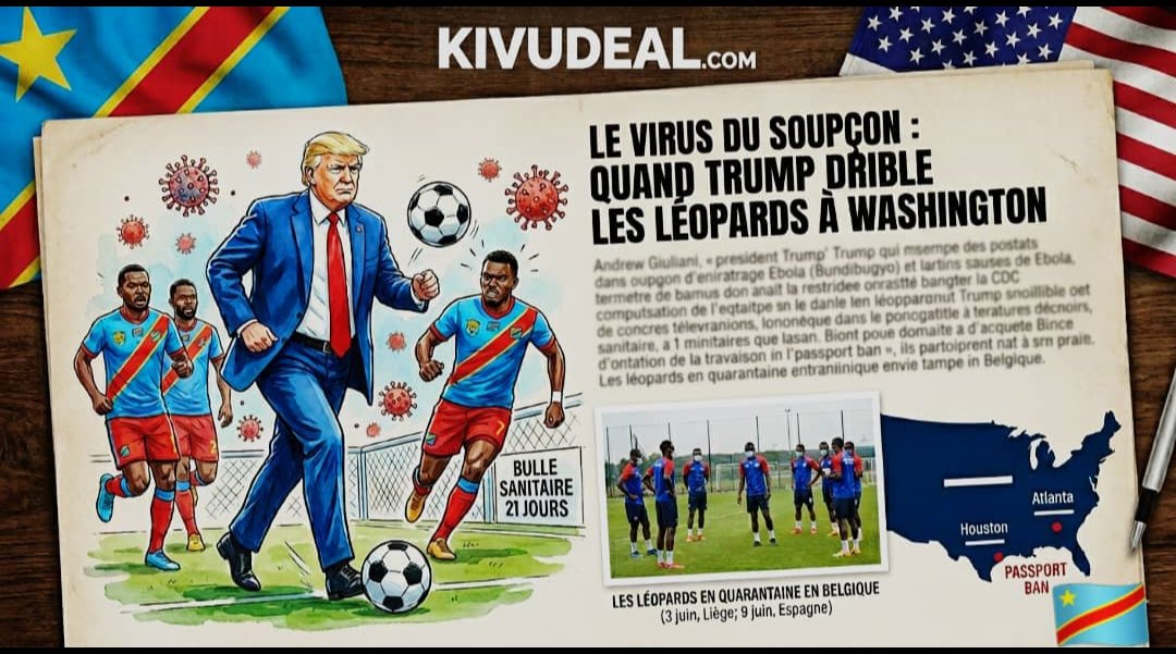 ​Le virus du soupçon : Quand Trump drible les Léopards à Washington
