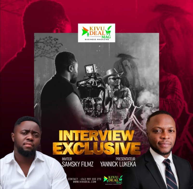 [Interview] De Butembo aux sommets africains : L’incroyable ascension de Samsky, fierté de l’Est de la RDC, co-réalisateur du clip "Utanionea" d’Harmonize et Alikiba
