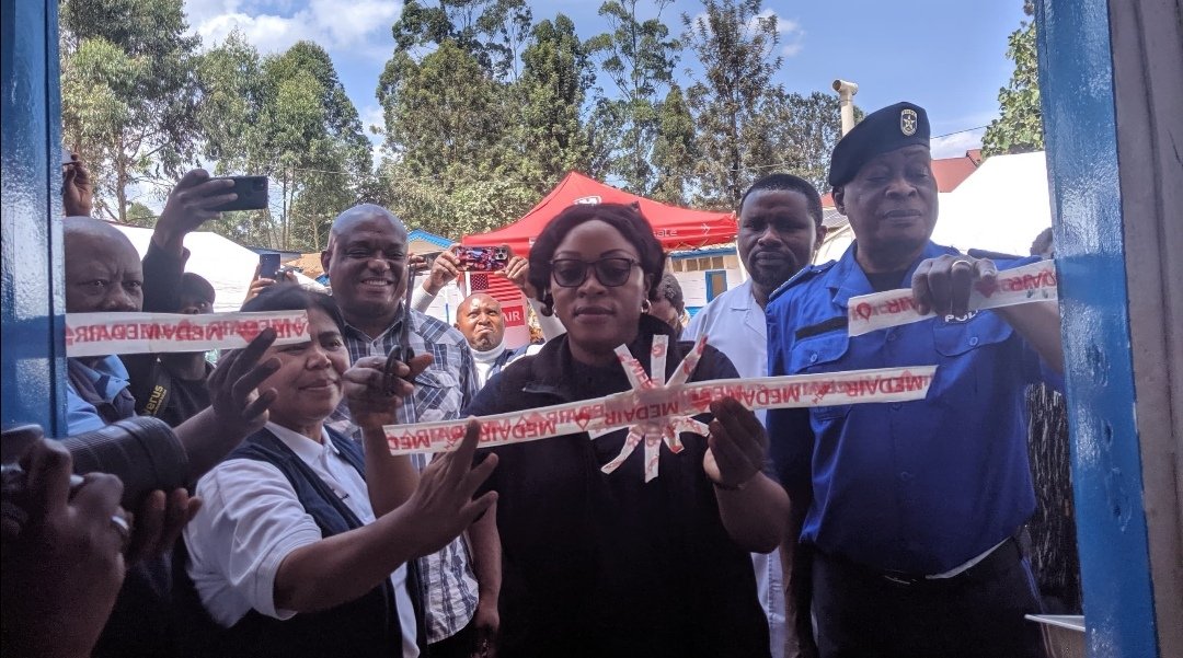 Butembo : Ouverture officielle du Centre de Traitement Ebola dans la zone de santé de Katwa
