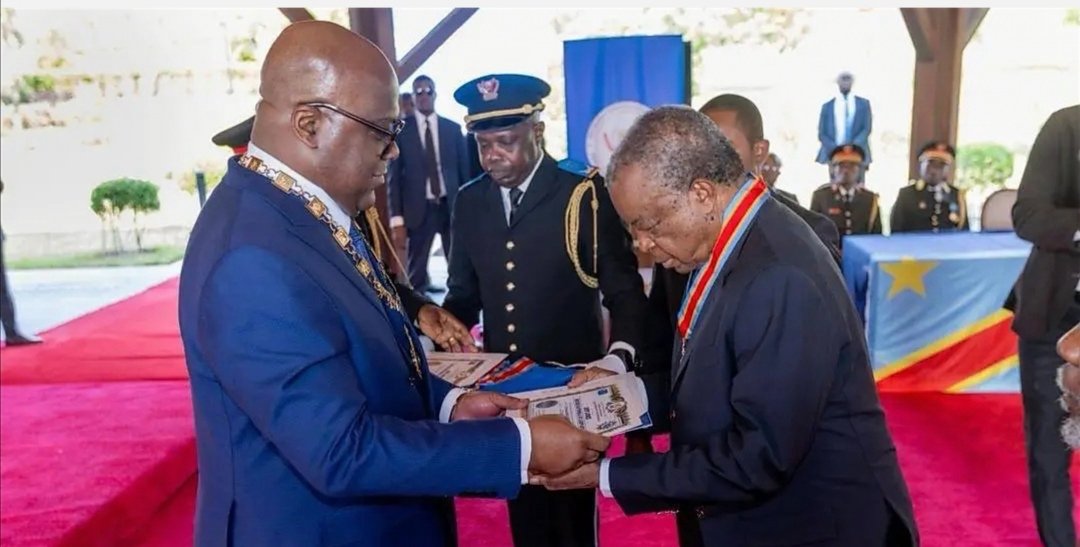 Tshisekedi distingue deux sommités scientifiques