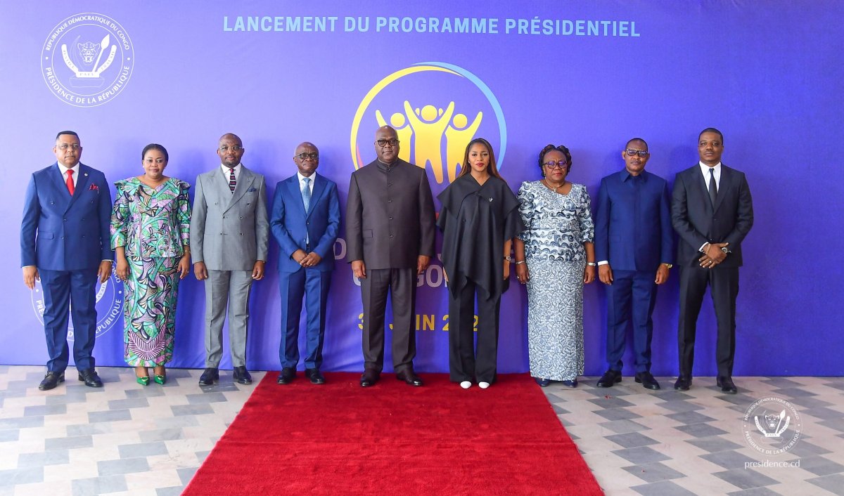 Kinshasa : Félix Tshisekedi lance le programme « Debout Jeunes Congolais »
