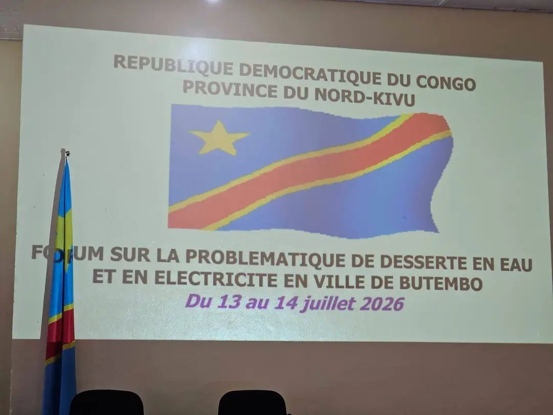 Butembo : Début du forum sur la problématique de desserte en eau et en électricité