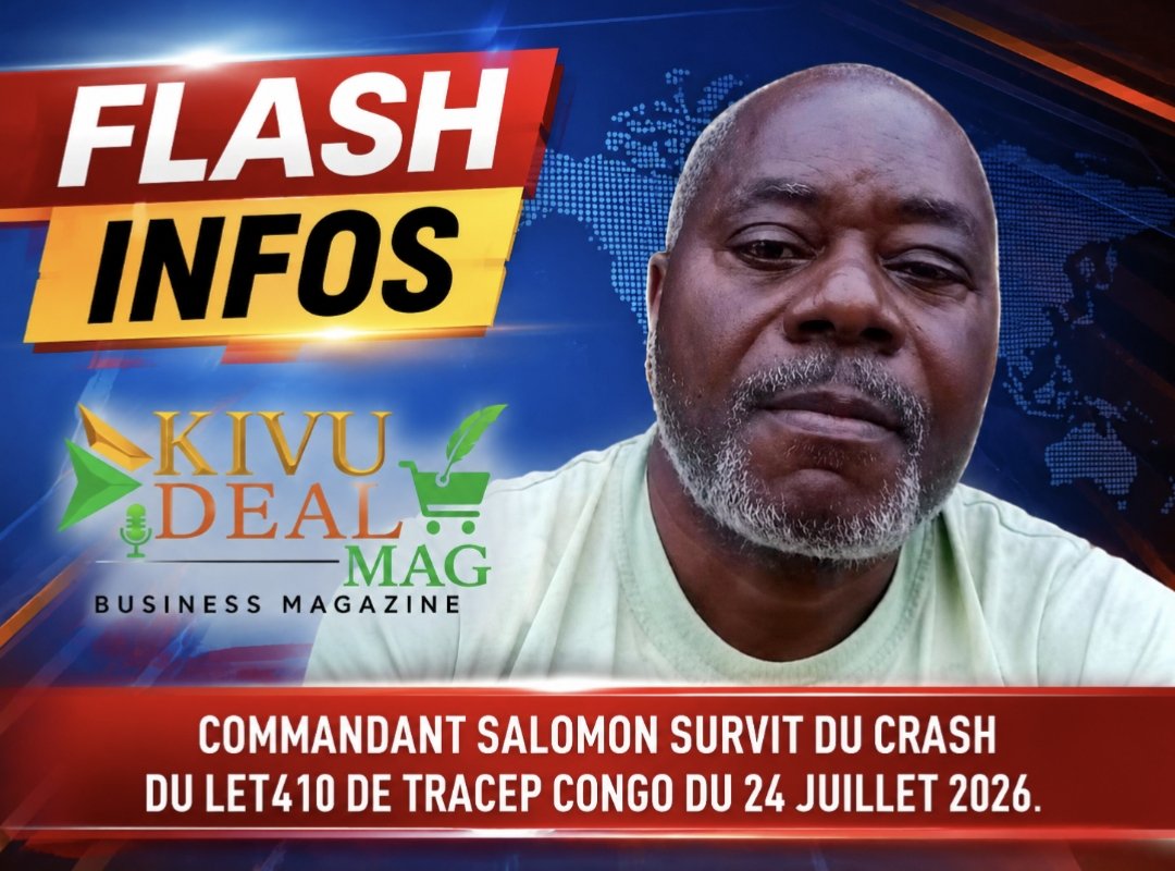 Miracle dans les Virunga : Le commandant Salomon survit au crash du Let L-410 de Tracep Aviation