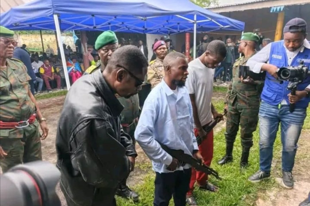 RDC : 596 miliciens Mobondo transférés à Kaniama Kasese